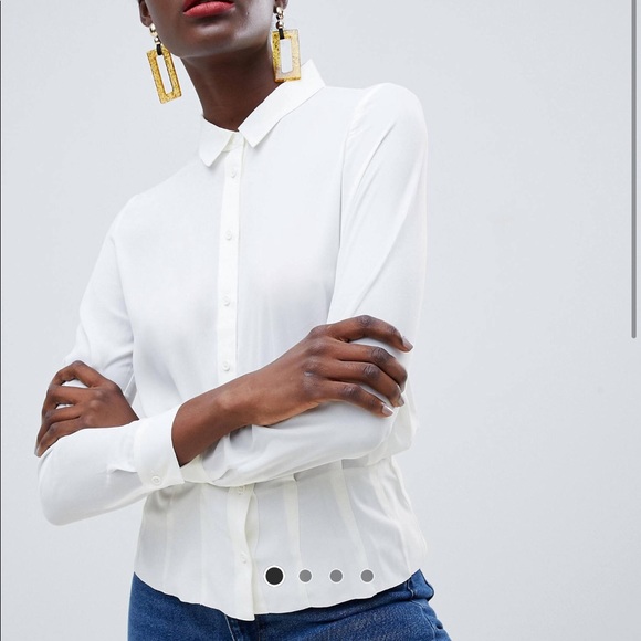 Warehouse Tuck Hem Blouse - Picture 4 of 8